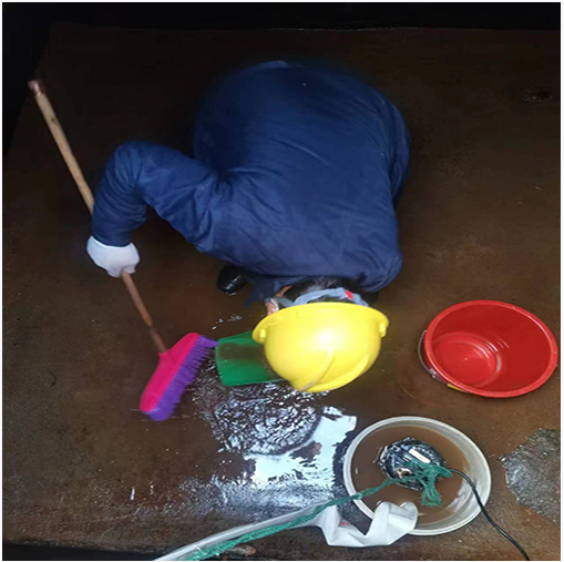 周至中学水箱清洗